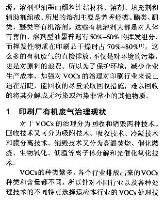 印刷废气公司